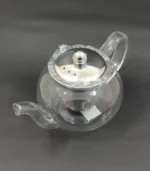 قوری پیرکس اعلا متوسط درب و صافی استیل 550ml - فراکالا - Pyrex Premium Medium Teapot with Lid and Stainless Steel Strainer 550ml