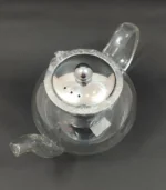 قوری پیرکس اعلا متوسط درب و صافی استیل 550ml - فراکالا - Pyrex Premium Medium Teapot with Lid and Stainless Steel Strainer 550ml