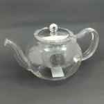 قوری پیرکس اعلا متوسط درب و صافی استیل 550ml - فراکالا - Pyrex Premium Medium Teapot with Lid and Stainless Steel Strainer 550ml