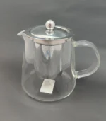 قوری پیرکس اعلا درب و صافی استیل طرح کشیده 550ml - فراکالا - Pyrex Teapot with Lid and Stainless Steel Strainer, 550ml, Long Design