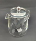 قوری پیرکس اعلا درب و صافی استیل طرح کشیده 550ml - فراکالا - Pyrex Teapot with Lid and Stainless Steel Strainer, 550ml, Long Design