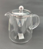 قوری پیرکس اعلا درب و صافی استیل طرح کشیده 550ml - فراکالا - Pyrex Teapot with Lid and Stainless Steel Strainer, 550ml, Long Design
