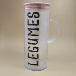 بانکه اکرولیک دسته دار اکام - فراکالا - Acrylic jar with handle, Okam