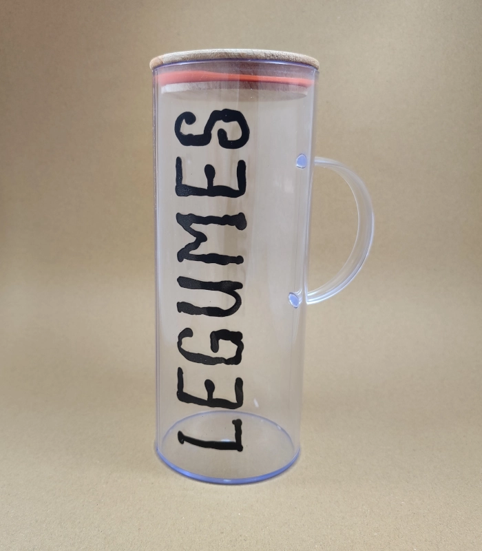 بانکه اکرولیک دسته دار اکام - فراکالا - Acrylic jar with handle, Okam