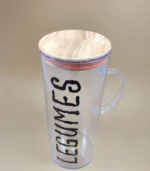 بانکه اکرولیک دسته دار اکام - فراکالا - Acrylic jar with handle, Okam