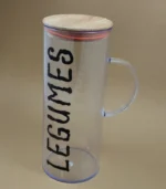 بانکه اکرولیک دسته دار اکام - فراکالا - Acrylic jar with handle, Okam