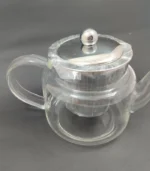 قوری پیرکس اعلا درب و صافی استیل 550ml - فراکالا - Pyrex Premium Teapot with Lid and Stainless Steel Strainer 550ml