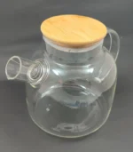 قوری لوله کوتاه پیریکس 1500ml - فراکالا - Pyrex short tube teapot 1500ml