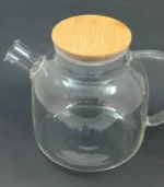 قوری لوله کوتاه پیریکس 1500ml - فراکالا - Pyrex short tube teapot 1500ml