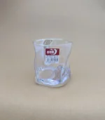 لیوان شیشه ای دفرمه طرح هفت رنگ - فراکالا - Deformed glass mug with seven-color design