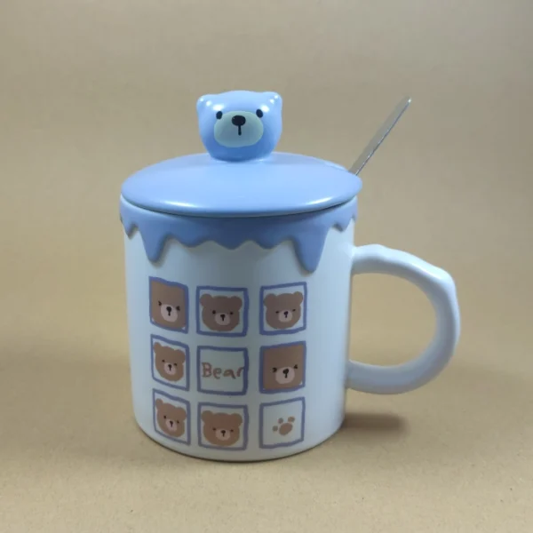 ماگ سرامیکی اعلا طرح خرس - فراکالا - Premium ceramic mug with bear design