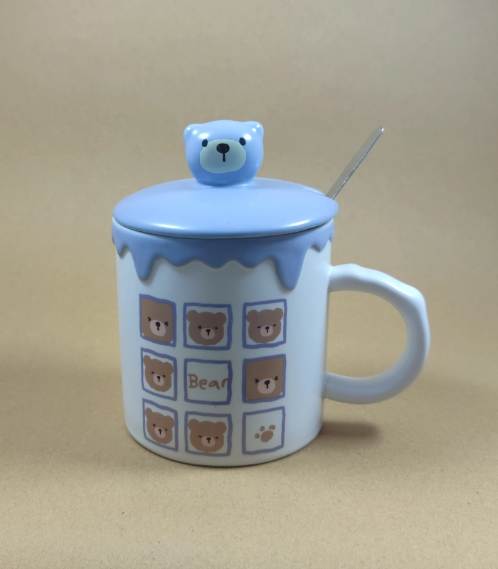 ماگ سرامیکی اعلا طرح خرس - فراکالا - Premium ceramic mug with bear design