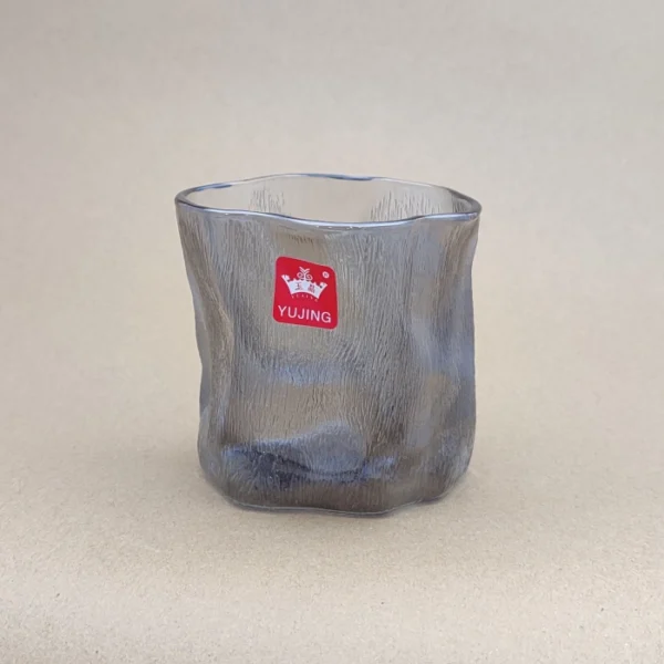 لیوان دفرمه یخی دودی - فراکالا - Smoked ice cream glass