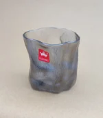 لیوان دفرمه یخی دودی - فراکالا - Smoked ice cream glass