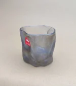 لیوان دفرمه یخی دودی - فراکالا - Smoked ice cream glass